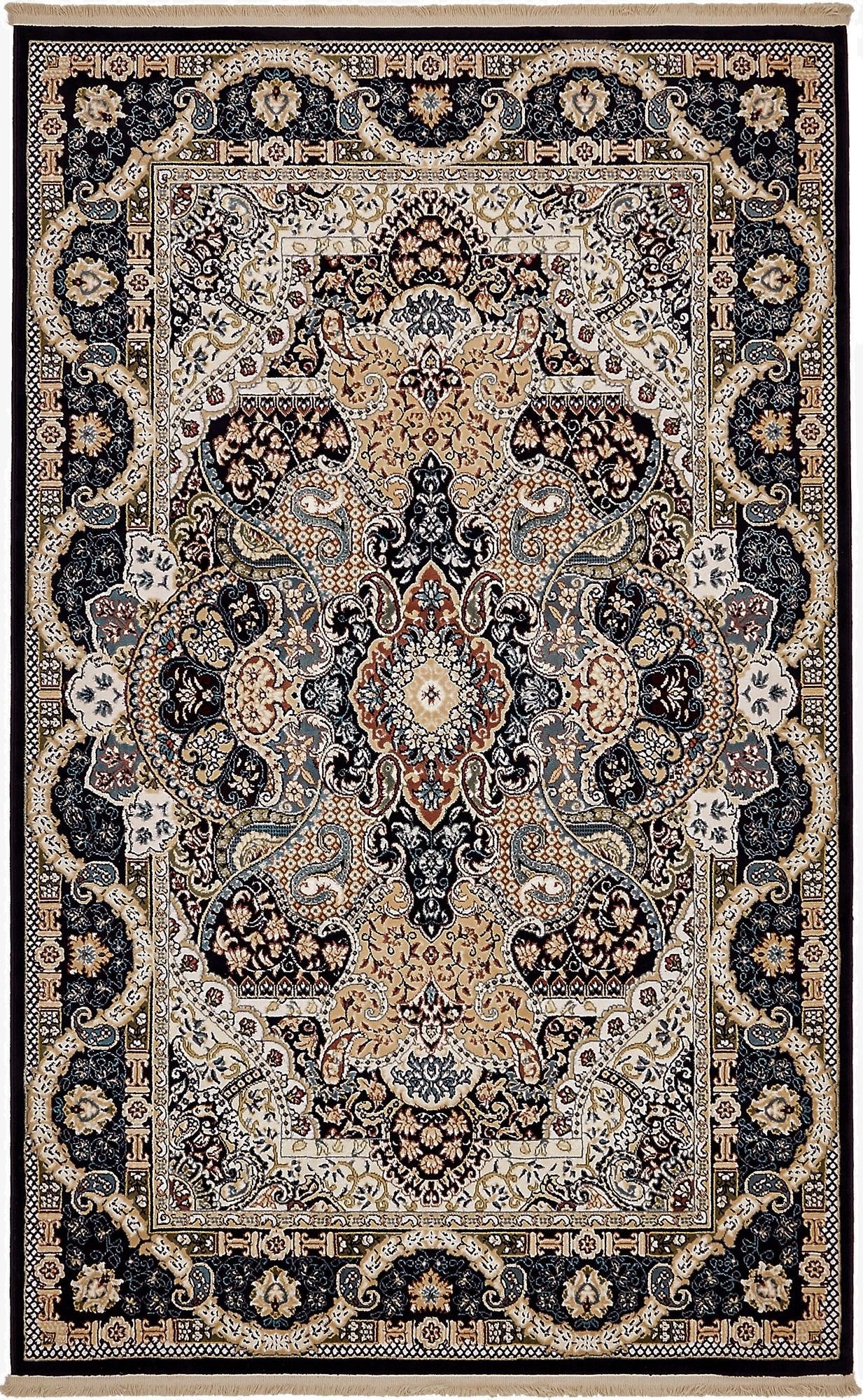 Primary image 5' 3 x 8' Nain Design Rug