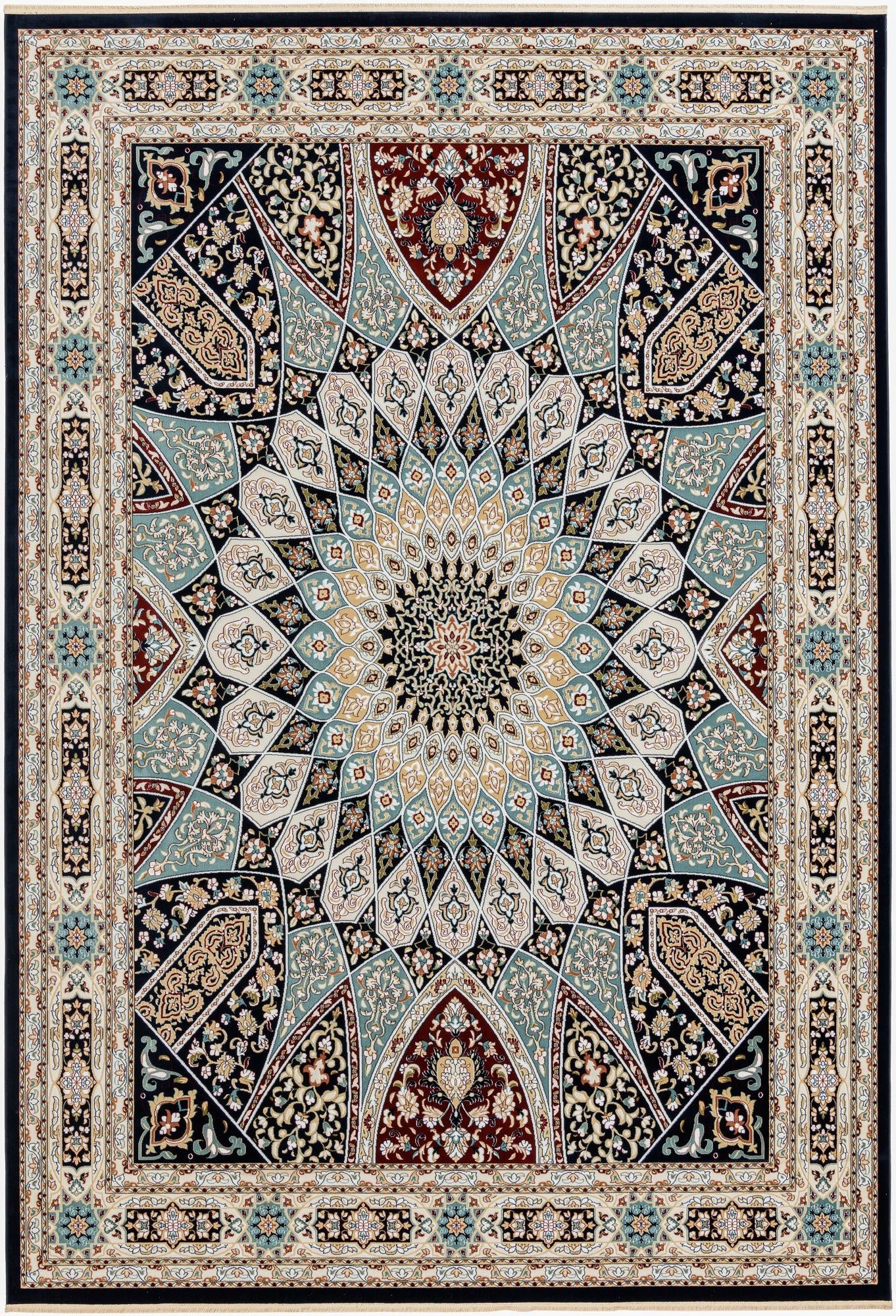 Primary image 10' x 14' Nain Design Rug
