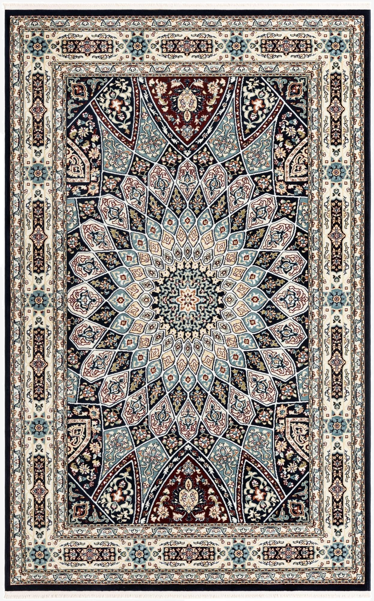Primary image 5' 3 x 8' Nain Design Rug