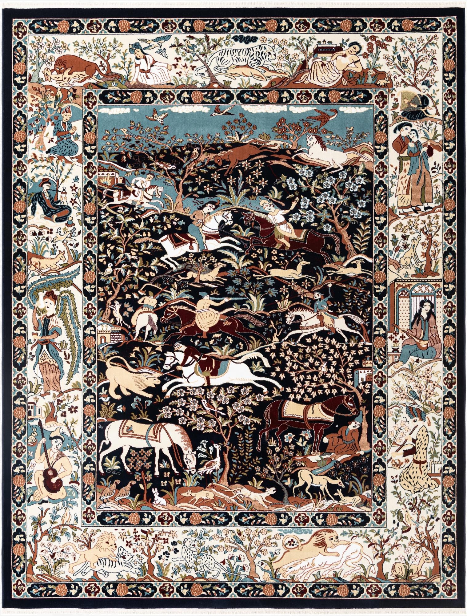 Primary image 7' 10 x 10' Nain Design Rug