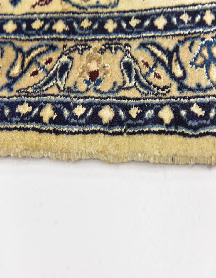 Detail image of 6' 8 x 11' 5  Hand Knotted Nain Persian Rug