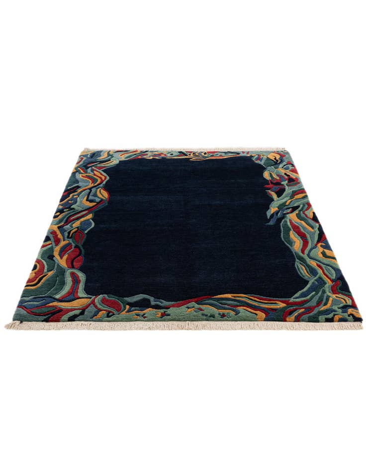 Detail image of 4' 11 x 6' 9  Hand Knotted Nepal Wool Rug