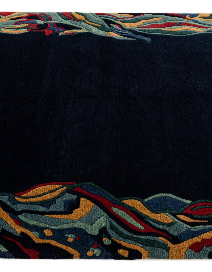 Detail image of 4' 11 x 6' 9  Hand Knotted Nepal Wool Rug