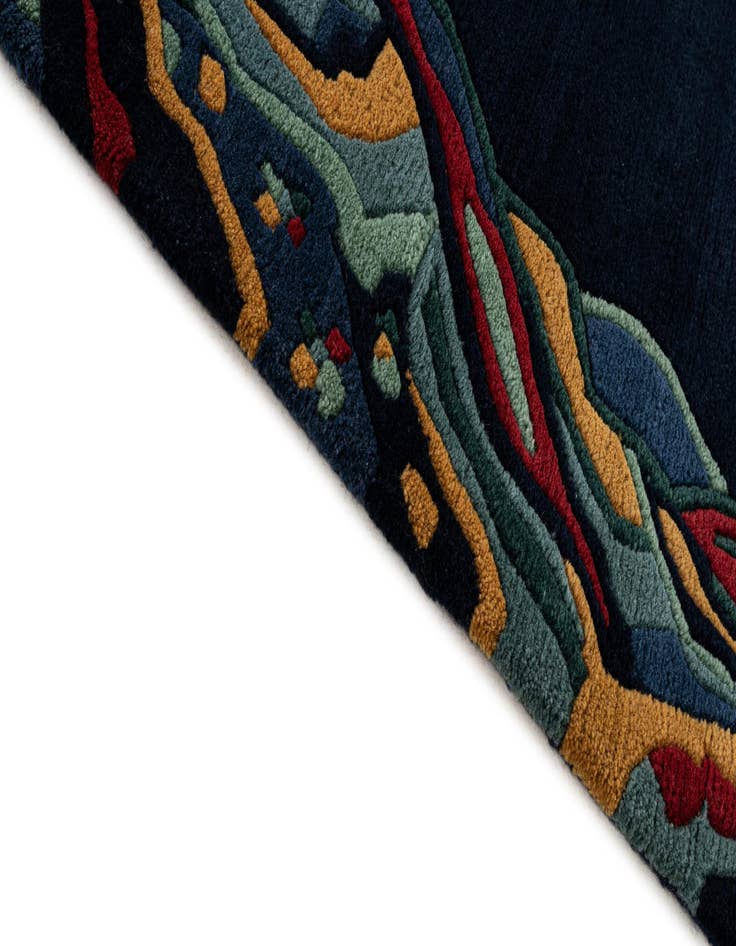 Detail image of 4' 11 x 6' 9  Hand Knotted Nepal Wool Rug