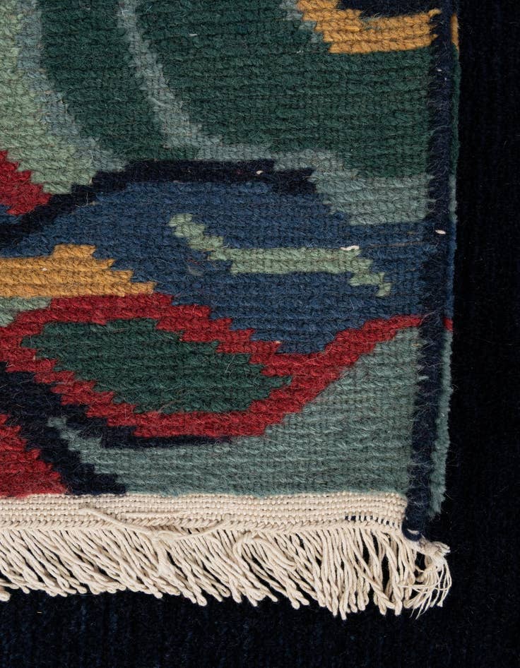 Detail image of 4' 11 x 6' 9  Hand Knotted Nepal Wool Rug