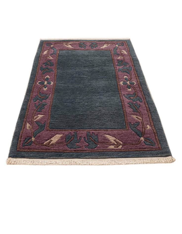 Detail image of 2' 7 x 4' 9 Hand Knotted Nepal Wool Rug