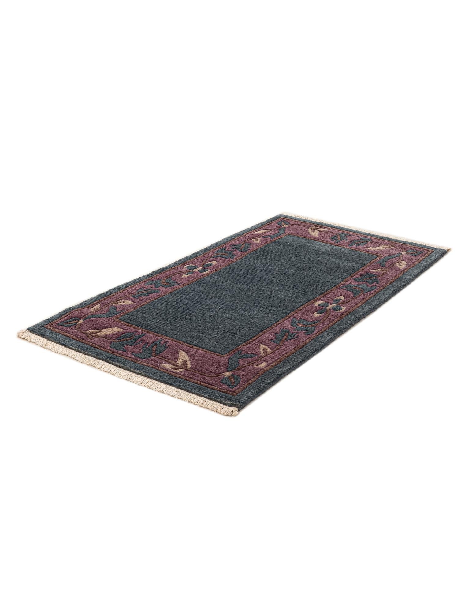 2' 7 x 4' 9 Hand Knotted Nepal Wool Rug