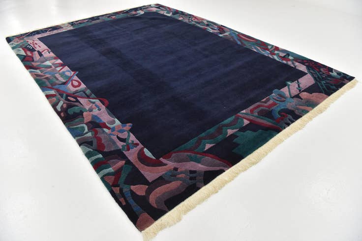 Detail image of 8' 5 x 11' 5 Hand Knotted Nepal Wool Rug