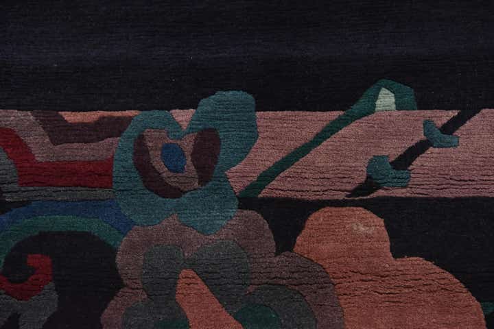 8' 5 x 11' 5 Hand Knotted Nepal Wool Rug