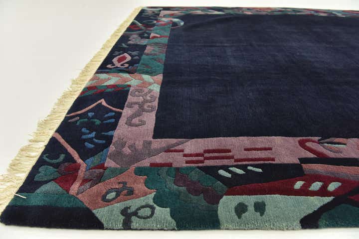 8' 5 x 11' 5 Hand Knotted Nepal Wool Rug