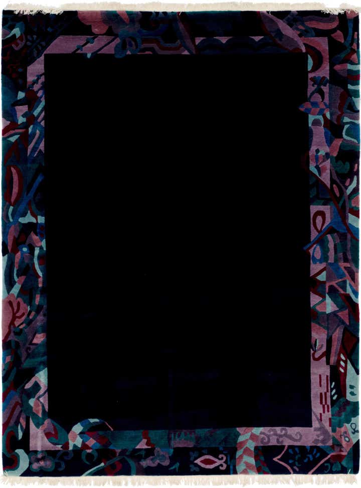 8' 5 x 11' 5 Hand Knotted Nepal Wool Rug