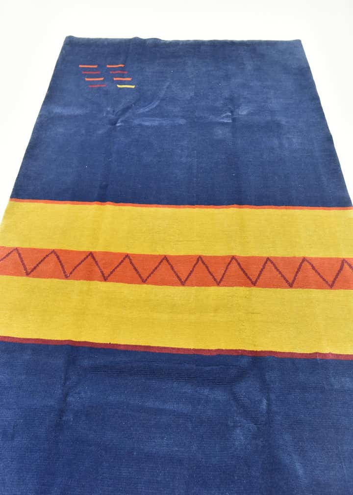 6' 8 x 9' 10 Hand Knotted Nepal Wool Rug