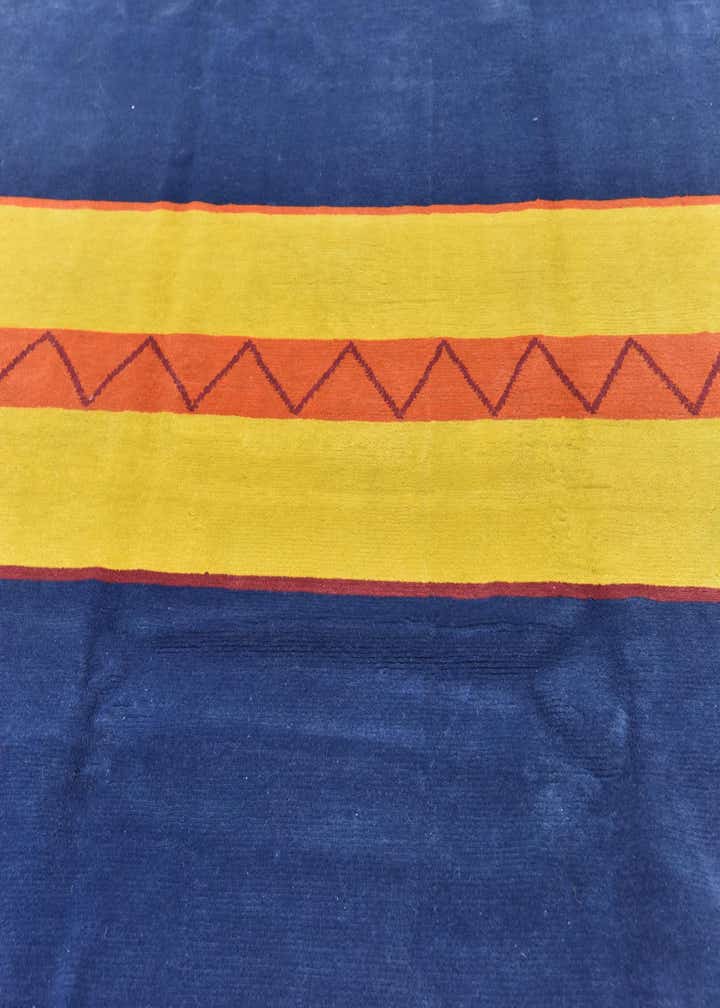 6' 8 x 9' 10 Hand Knotted Nepal Wool Rug