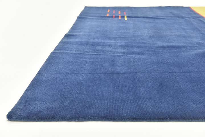 6' 8 x 9' 10 Hand Knotted Nepal Wool Rug