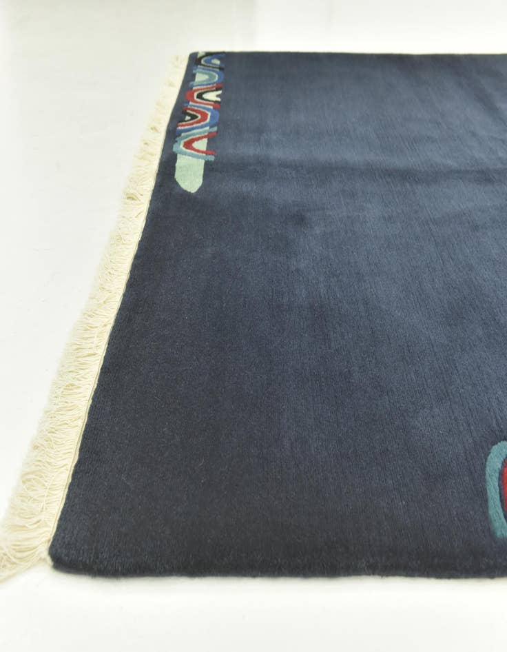 Detail image of 5' 7 x 7' 10  Hand Knotted Nepal Wool Rug