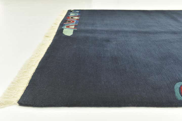 5' 7 x 7' 10 Hand Knotted Nepal Wool Rug