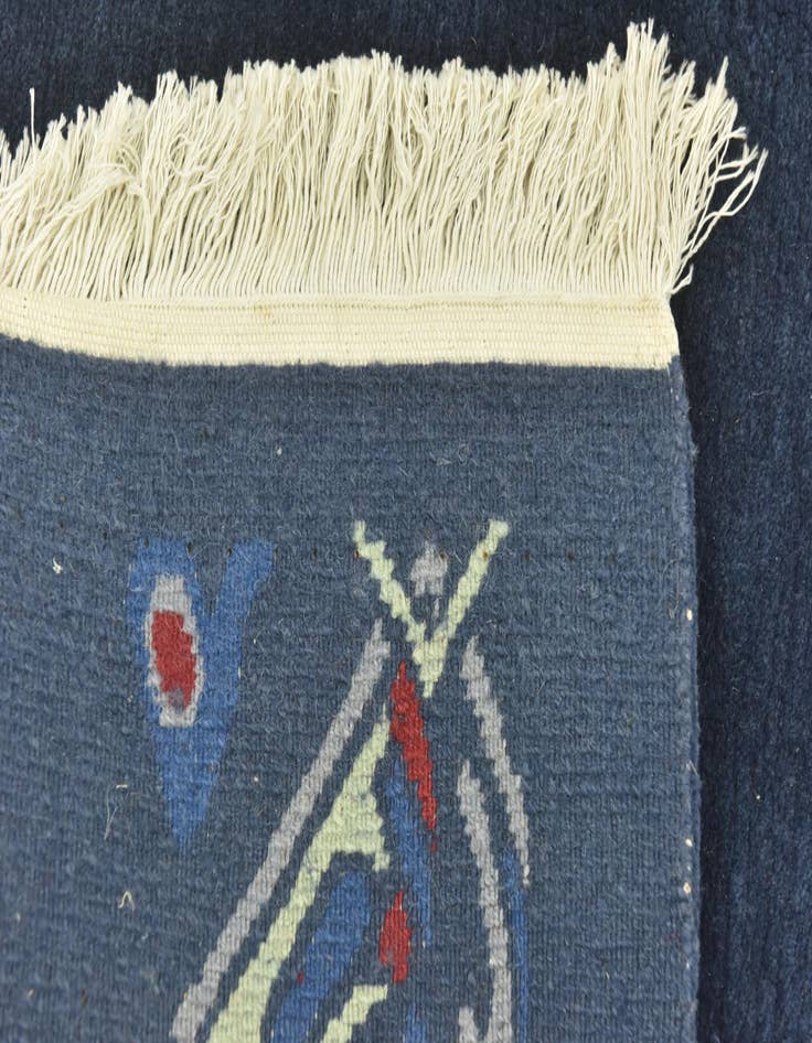 Detail image of 5' 7 x 8'  Hand Knotted Nepal Wool Rug