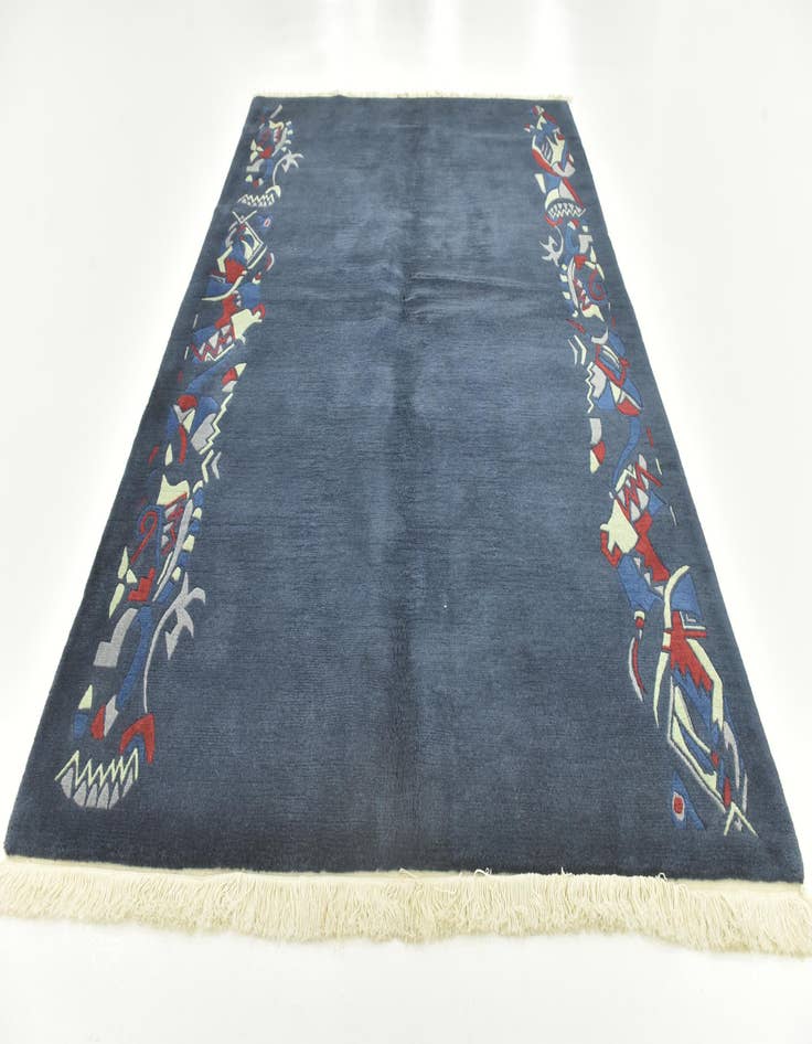 Detail image of 5' 7 x 8'  Hand Knotted Nepal Wool Rug