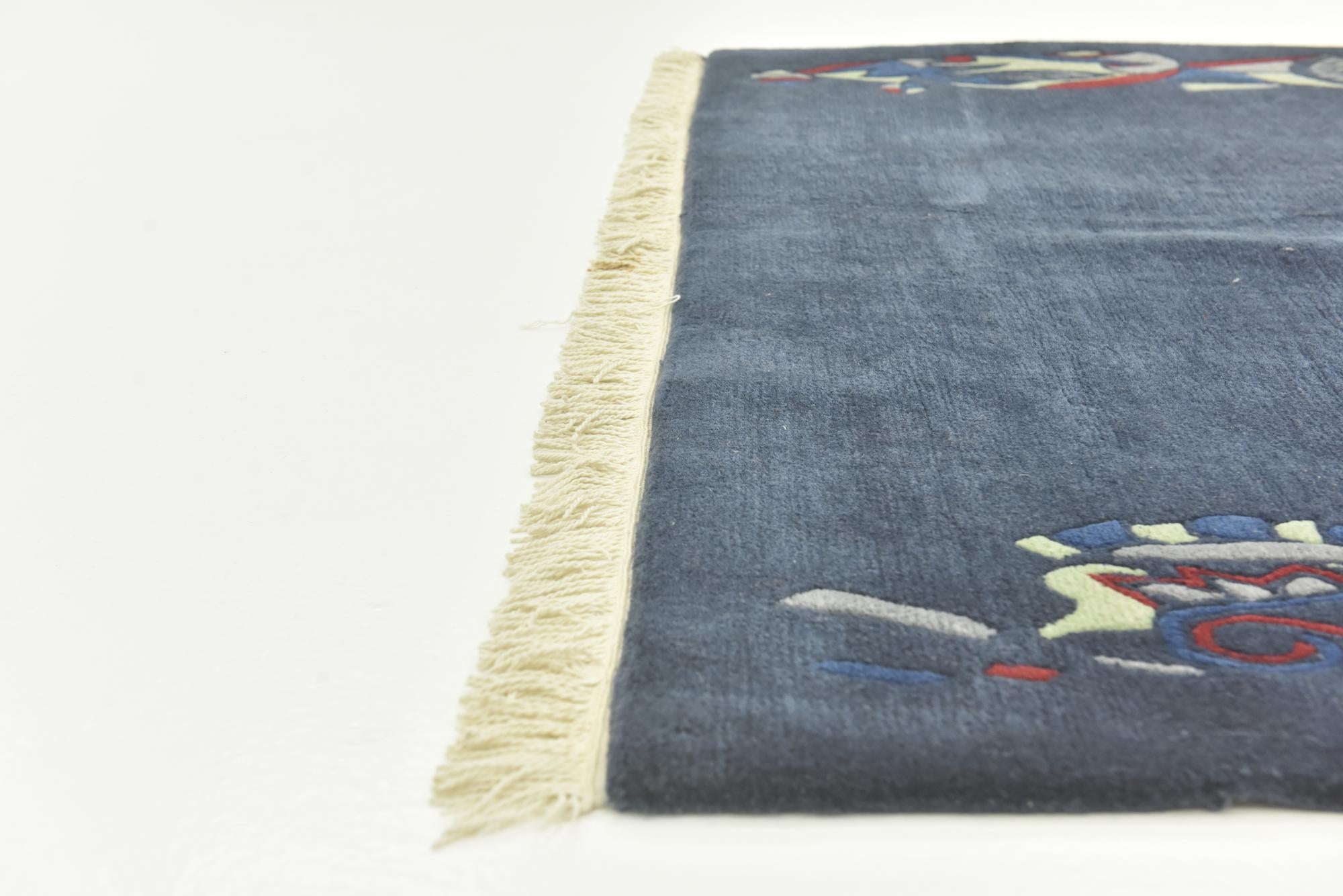 5' 7 x 8' Hand Knotted Nepal Wool Rug