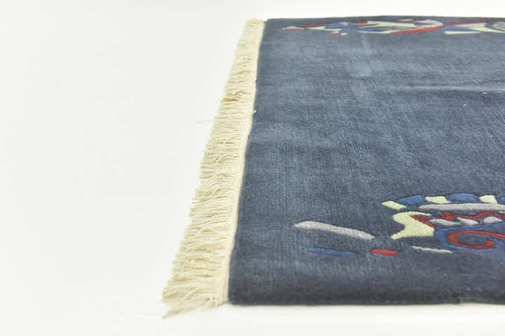 5' 7 x 8' Hand Knotted Nepal Wool Rug