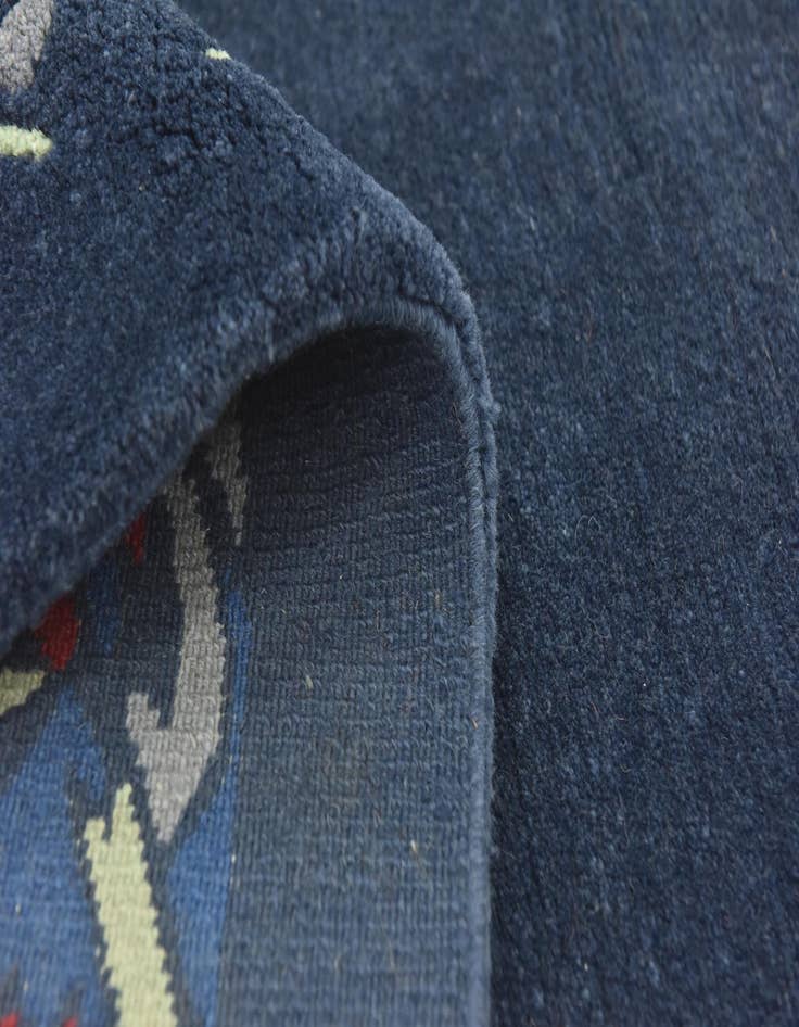 Detail image of 5' 7 x 8'  Hand Knotted Nepal Wool Rug