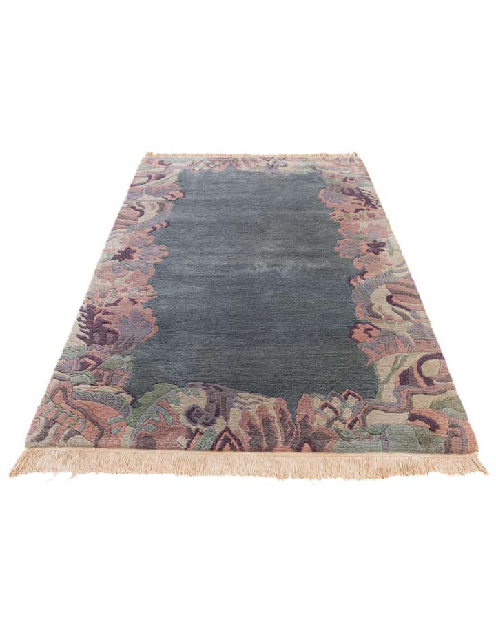 3' 3 x 5' 4 Hand Knotted Nepal Wool Rug