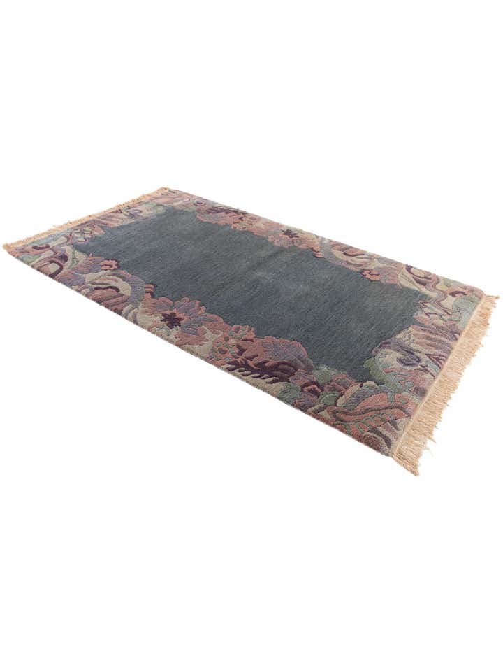 3' 3 x 5' 4 Hand Knotted Nepal Wool Rug