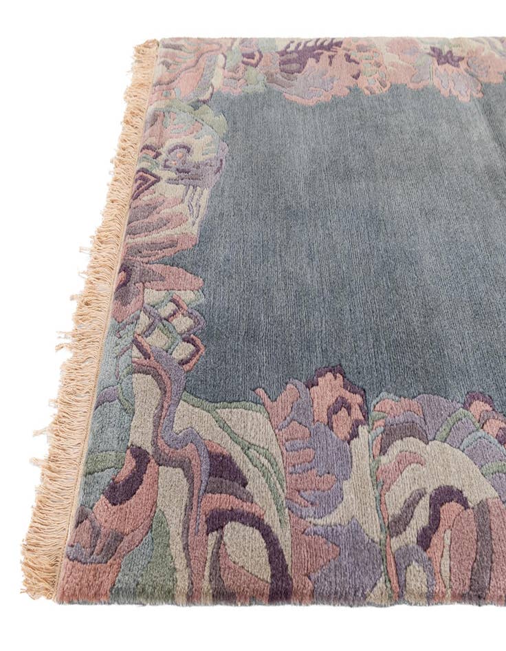 Detail image of 3' 3 x 5' 4  Hand Knotted Nepal Wool Rug
