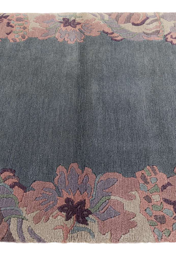 3' 3 x 5' 4 Hand Knotted Nepal Wool Rug