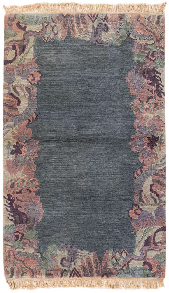 3' 3 x 5' 4 Hand Knotted Nepal Wool Rug