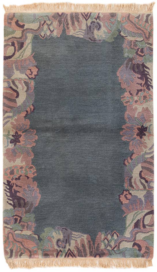 Detail image of 3' 3 x 5' 4 Hand Knotted Nepal Wool Rug