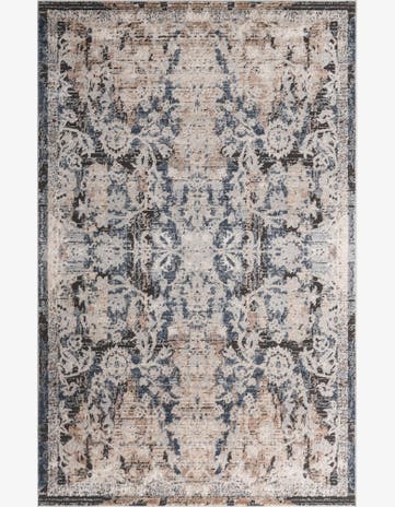 Navy Blue Oregon Rug