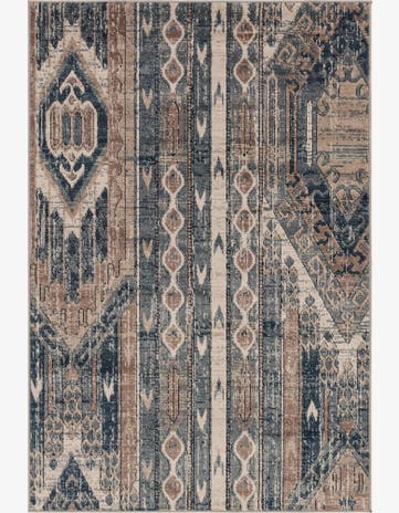 Navy Blue Oregon Rug