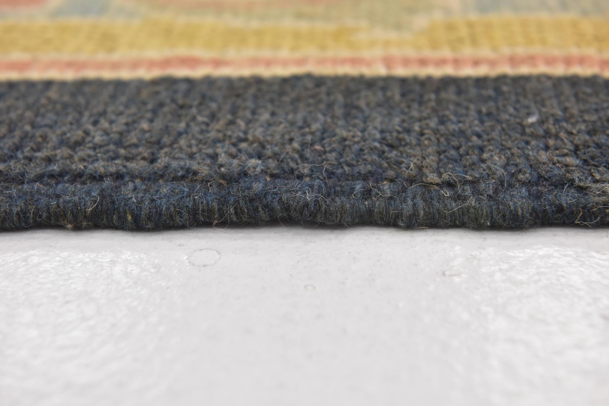 6' 9 x 8' 10 Hand Knotted Oushak Wool Rug