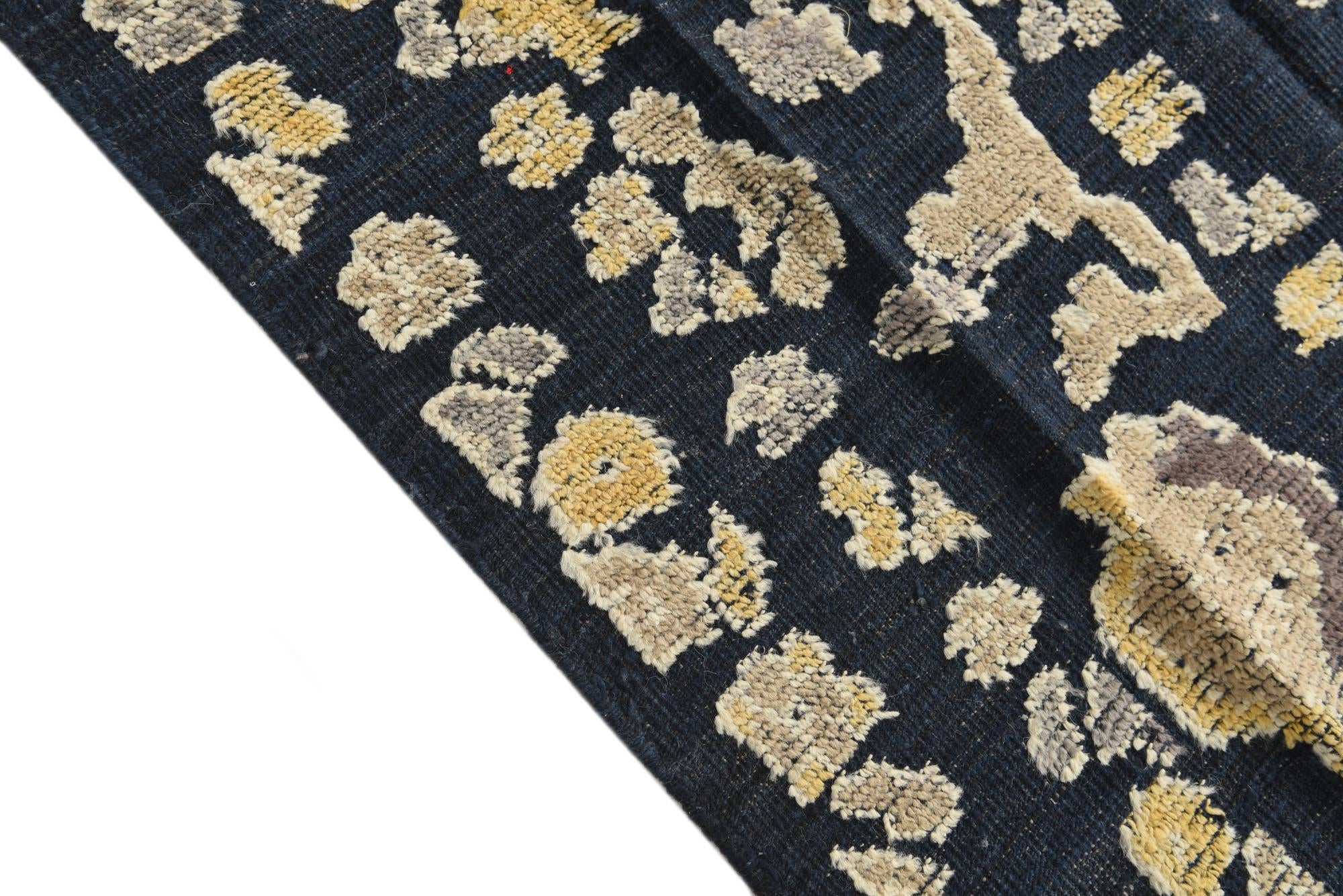 8' x 10' 2 Hand Knotted Oushak Wool Rug