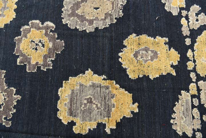 8' x 10' 2 Hand Knotted Oushak Wool Rug
