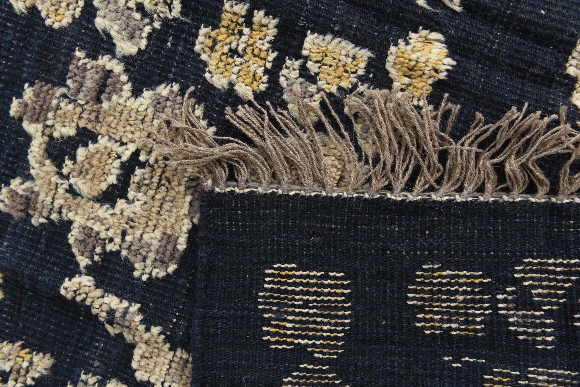 8' x 10' 2 Hand Knotted Oushak Wool Rug