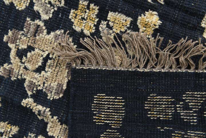 8' x 10' 2 Hand Knotted Oushak Wool Rug