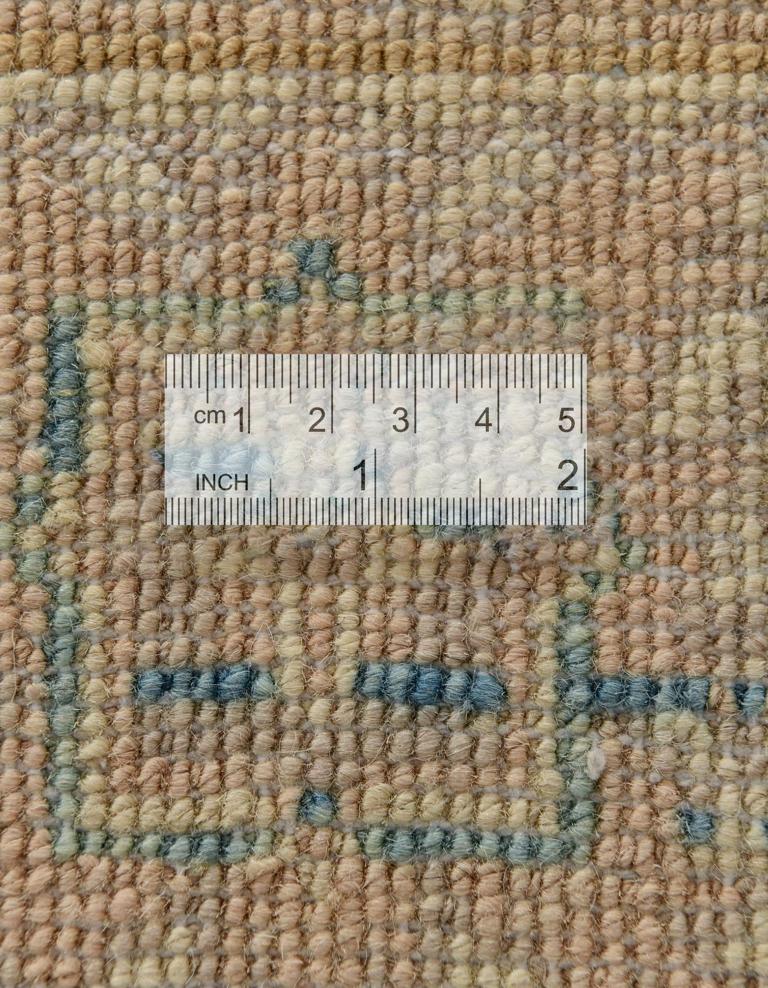 4' 1 x 5' 11 Hand Knotted Oushak Wool Rug