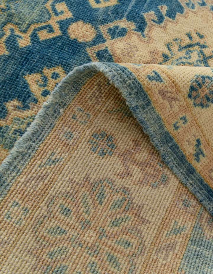 4' 1 x 5' 11 Hand Knotted Oushak Wool Rug