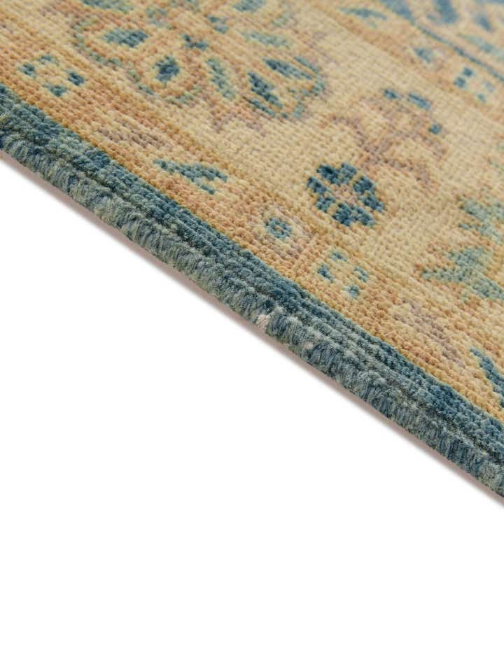 4' 1 x 5' 11 Hand Knotted Oushak Wool Rug