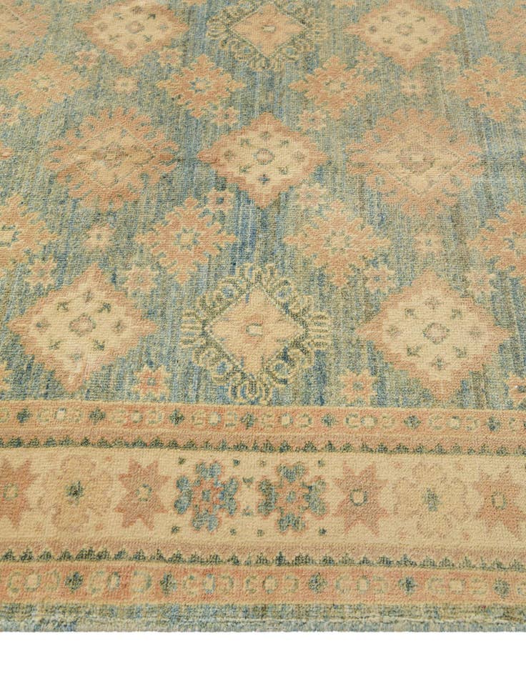 Detail image of 3' 11 x 6' 2 Hand Knotted Oushak Wool Rug