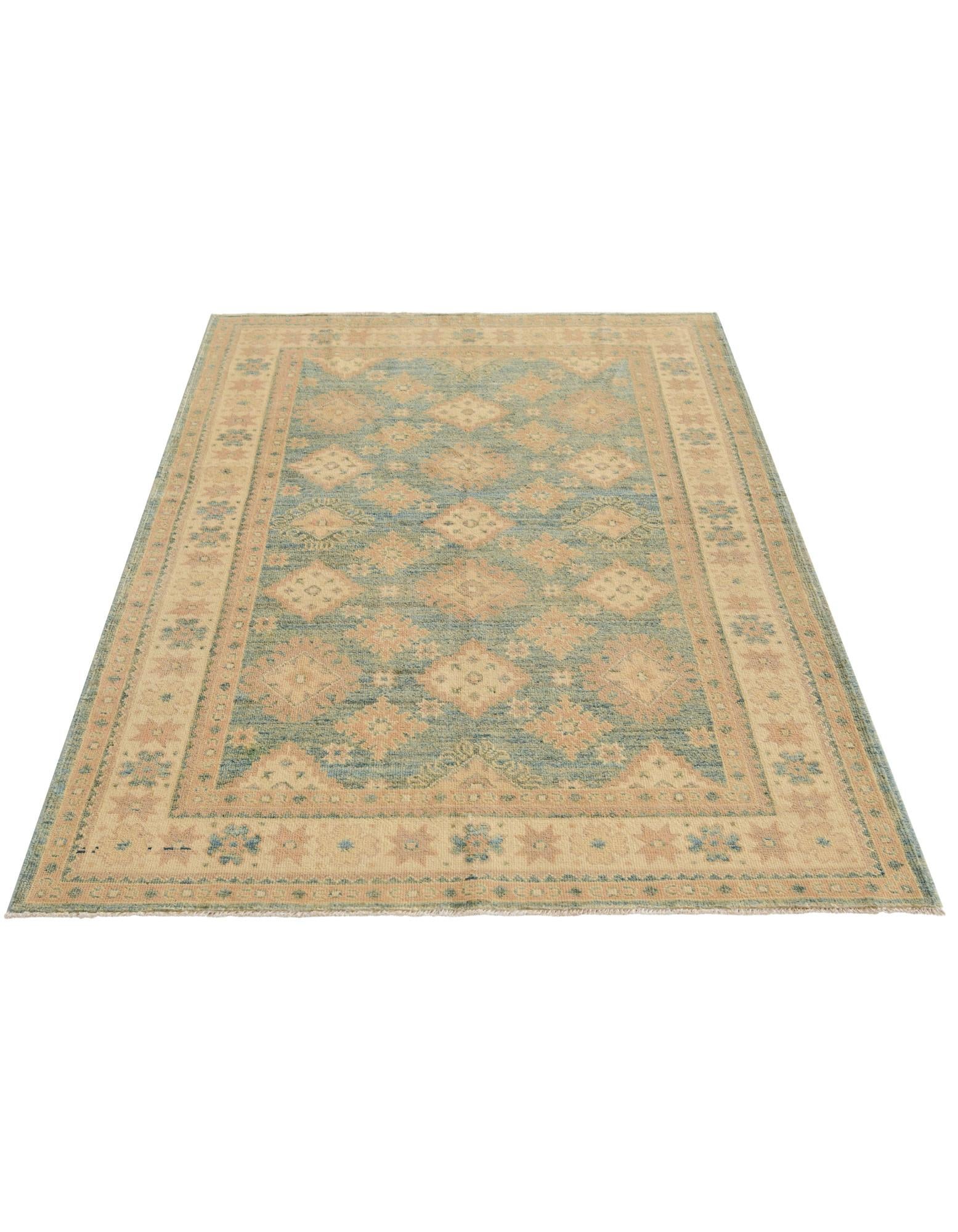 3' 11 x 6' 2 Hand Knotted Oushak Wool Rug