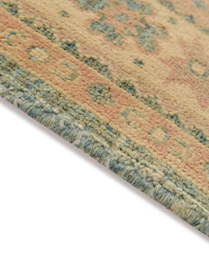 3' 11 x 6' 2 Hand Knotted Oushak Wool Rug