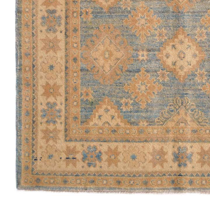 3' 11 x 6' 2 Hand Knotted Oushak Wool Rug