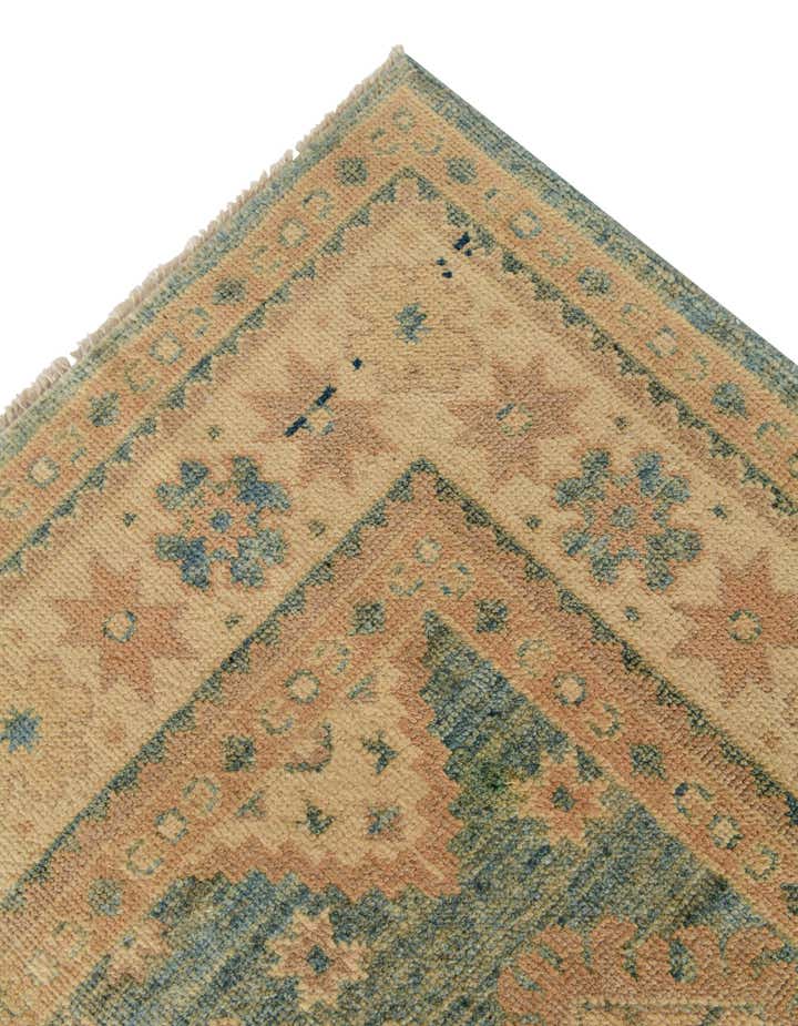 3' 11 x 6' 2 Hand Knotted Oushak Wool Rug