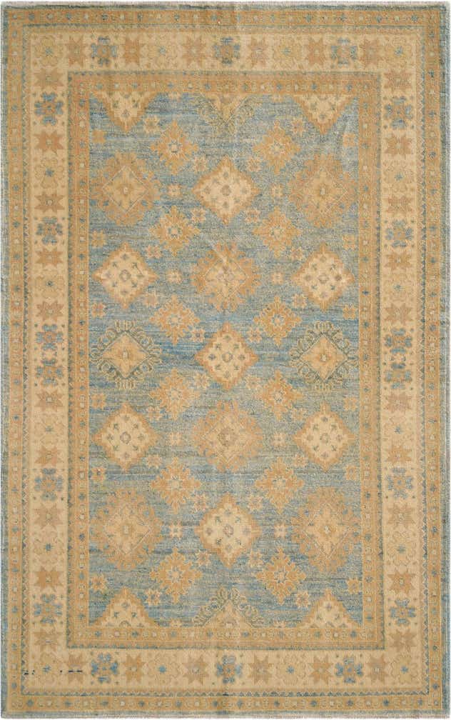 3' 11 x 6' 2 Hand Knotted Oushak Wool Rug