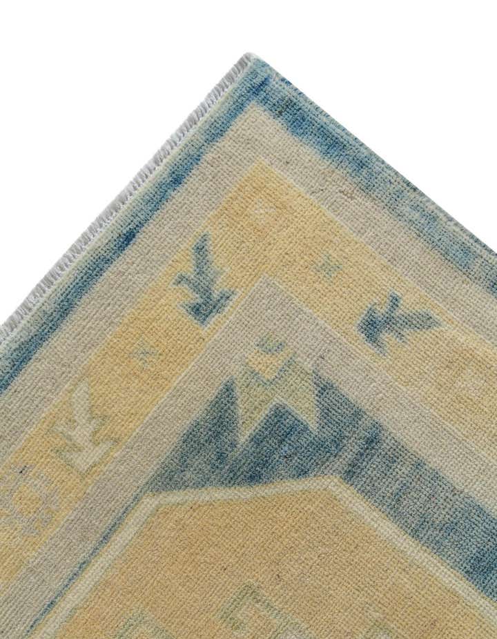 8' 4 x 9' 10 Hand Knotted Oushak Wool Rug