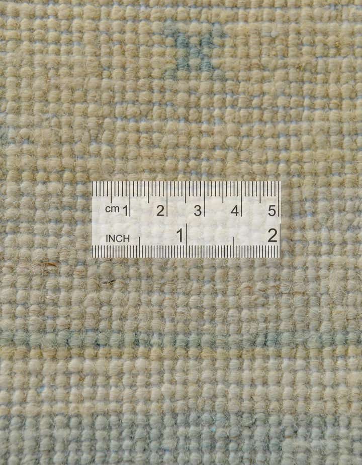 8' 4 x 9' 10 Hand Knotted Oushak Wool Rug