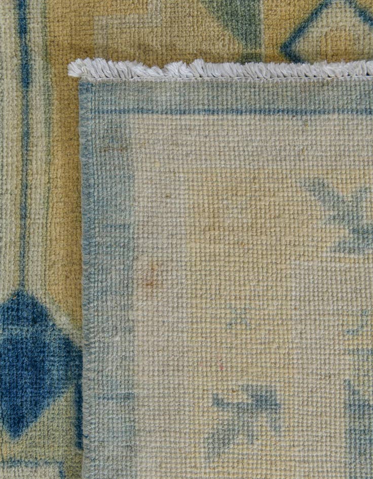 Detail image of 8' 4 x 9' 10  Hand Knotted Oushak Wool Rug